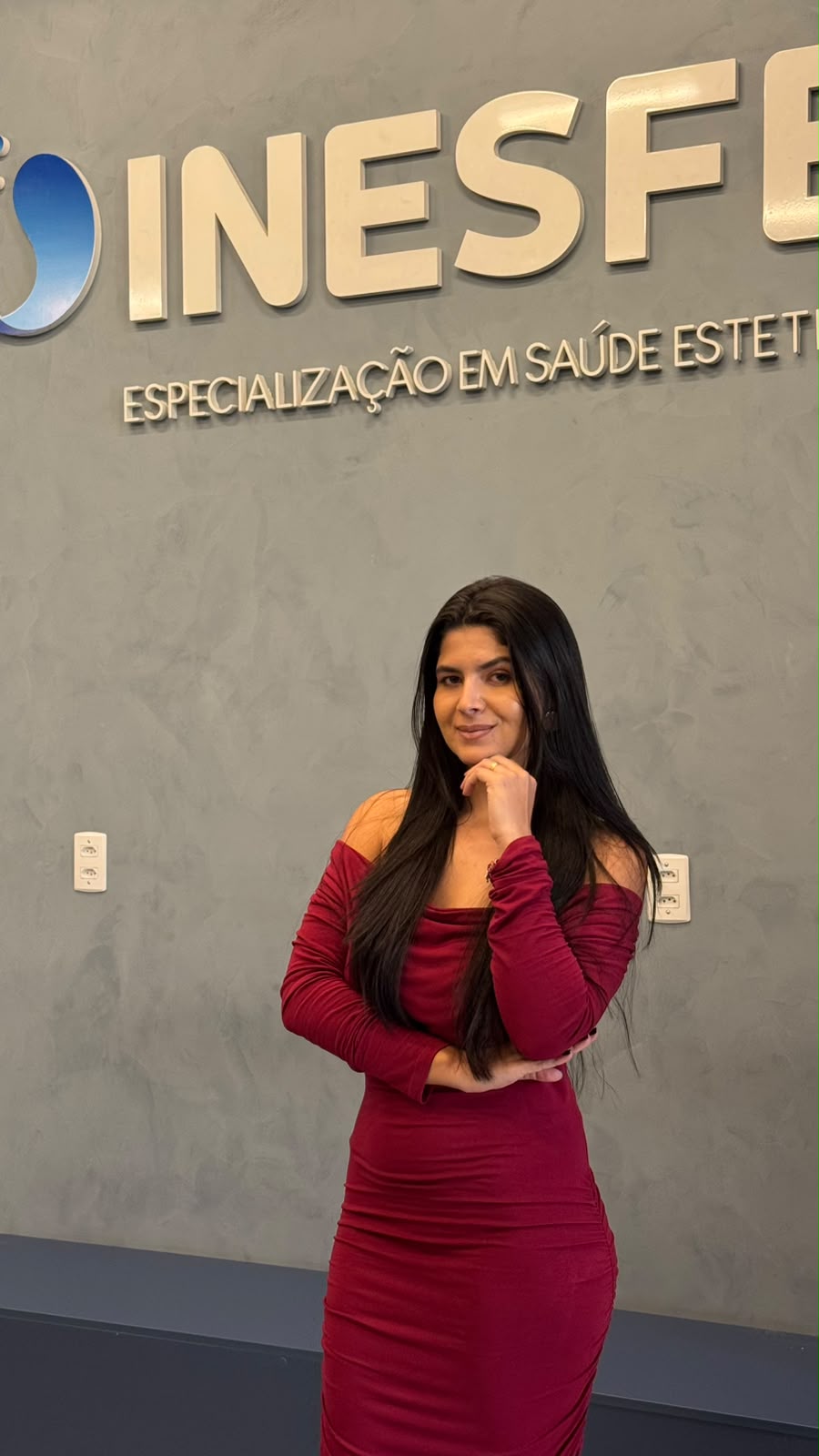 Maria Júlia, esteta pós-graduada com ênfase em injetáveis